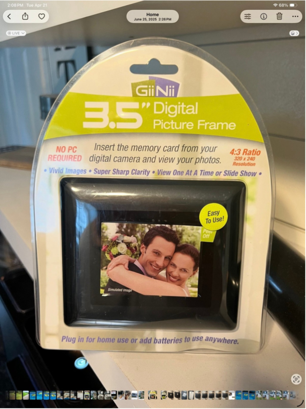 New GiiNii 3.5-inch Digital Picture Frame